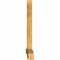 Ekena Millwork Bellingham Rough Sawn Timber Gable Bracket, Western Red Cedar, 108"W x 68"H x 6"D x 6"F, 15/12 Pitch GBW108X68X0606BEL00RWR - alternate 2